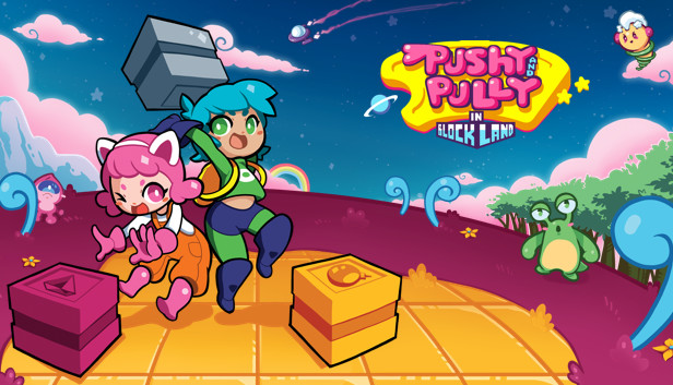 Pushy and Pully in Blockland artwork