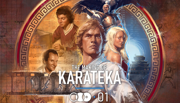 The Making of Karateka artwork