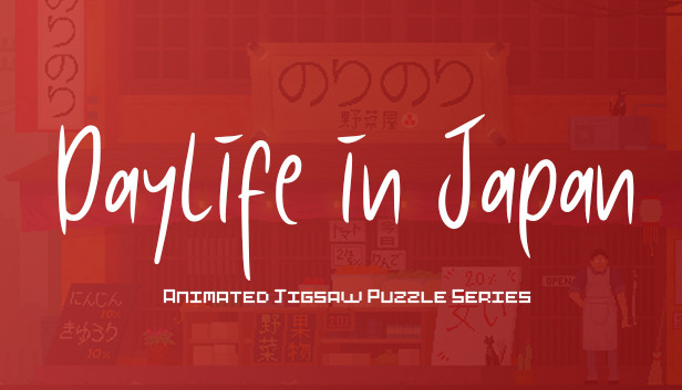 Daylife in Japan - Pixel Art Jigsaw Puzzle artwork