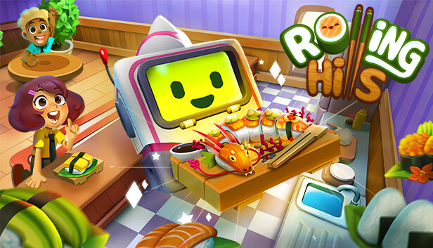 Rolling Hills: Cozy Sushi Restaurant artwork