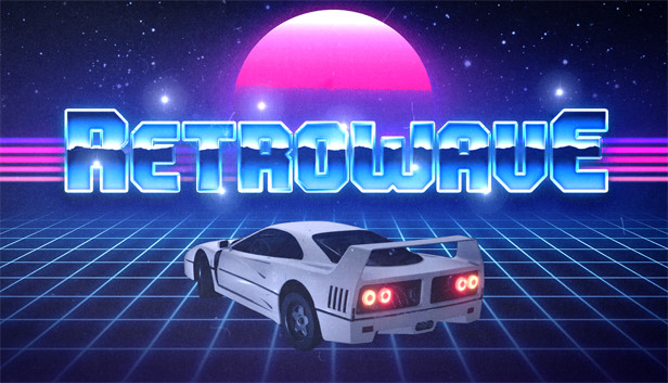 Retrowave artwork
