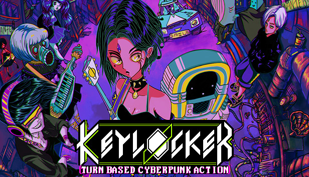 Keylocker | Turn Based Cyberpunk Action artwork