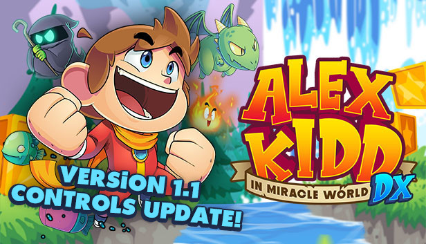 Alex Kidd in Miracle World DX artwork