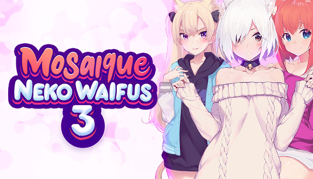 Mosaique Neko Waifus 3 artwork