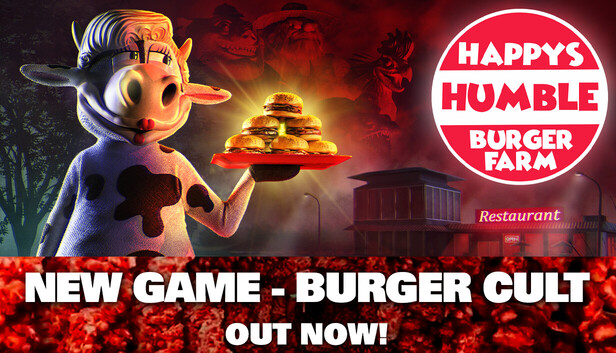 Happy's Humble Burger Farm artwork