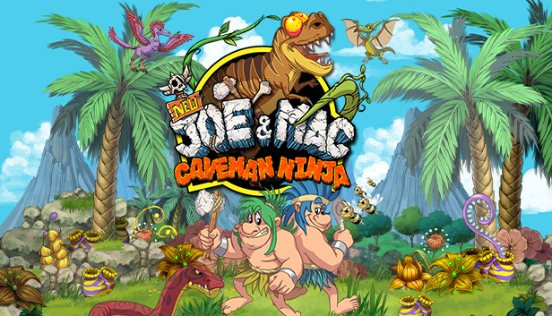 New Joe & Mac - Caveman Ninja artwork