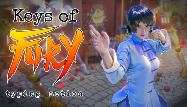 Keys of Fury: Typing Action artwork