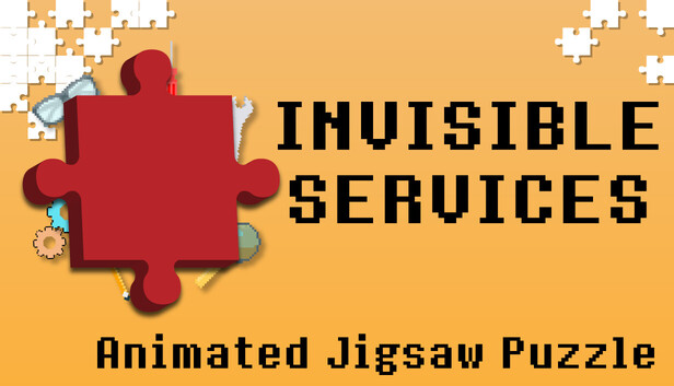 Invisible Services - Pixel Art Jigsaw Puzzle artwork