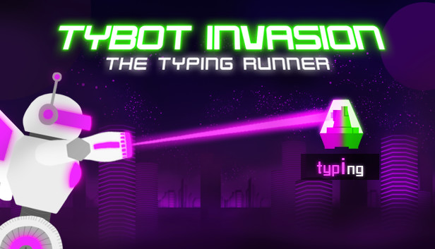 Tybot Invasion: The Typing Runner artwork