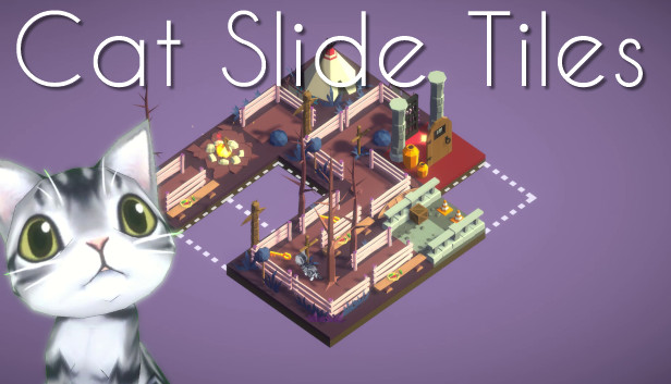 Cat Slide Tiles artwork