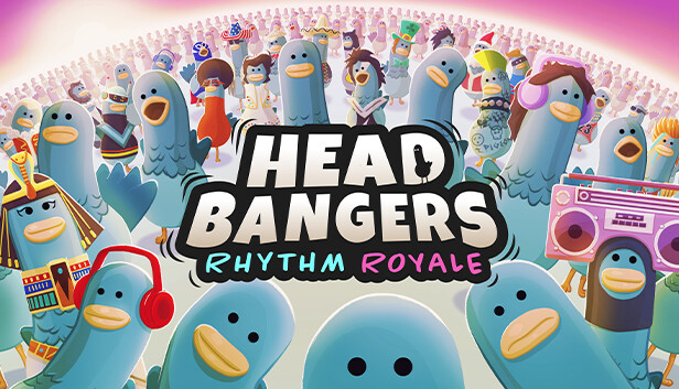 Headbangers: Rhythm Royale artwork