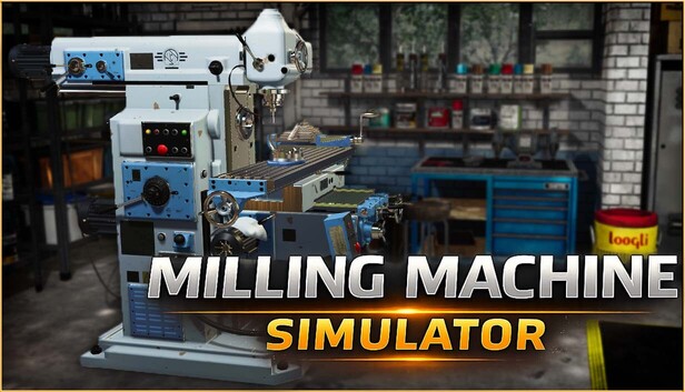 Milling machine simulator artwork