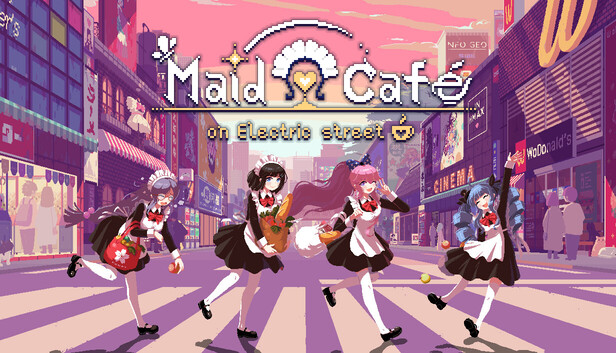 Maid Cafe on Electric Street artwork