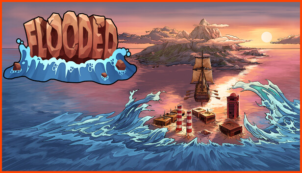 Flooded artwork