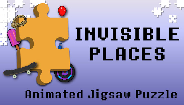 Invisible Places - Pixel Art Jigsaw Puzzle artwork