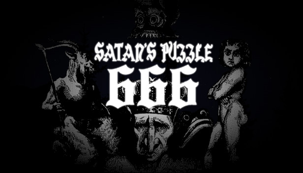 Satan's puzzle 666 artwork