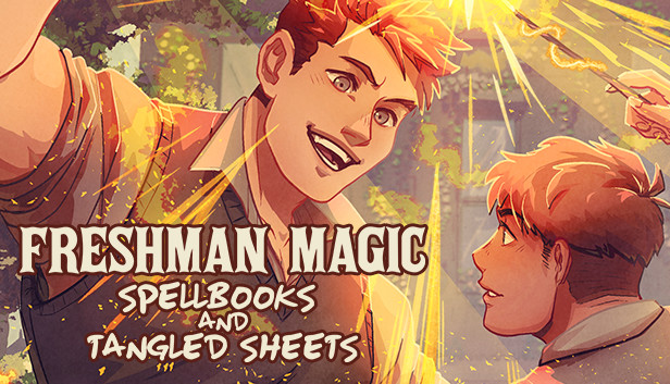 Freshman Magic: Spellbooks and Tangled Sheets artwork