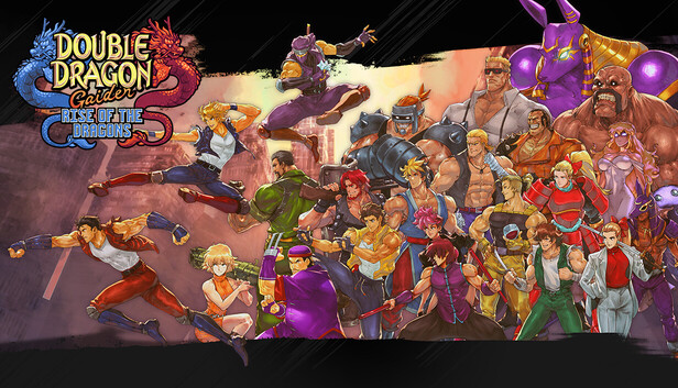 Double Dragon Gaiden: Rise Of The Dragons artwork
