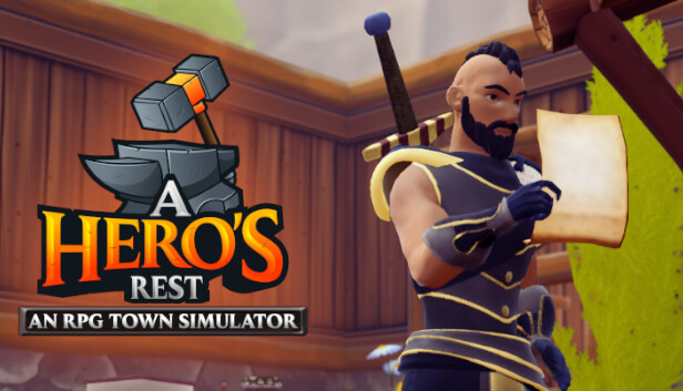 A Hero's Rest: An RPG Town Simulator artwork