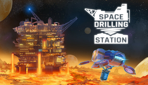 Space Drilling Station artwork