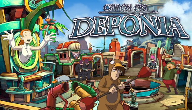 Chaos on Deponia artwork