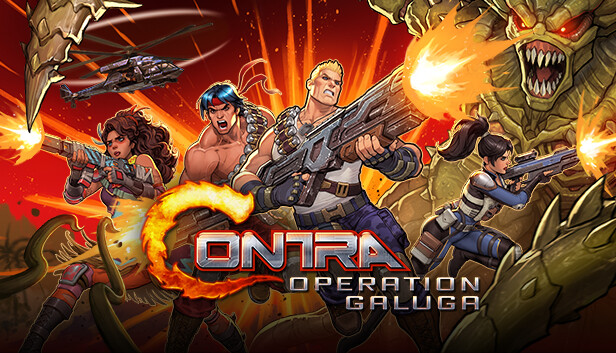 Contra: Operation Galuga artwork