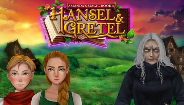 Amanda's Magic Book 5: Hansel and Gretel artwork