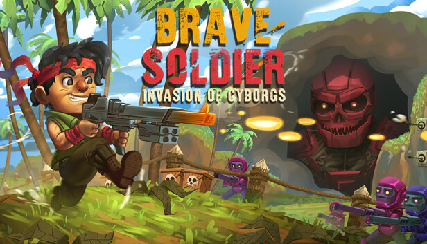 Brave Soldier - Invasion of Cyborgs artwork