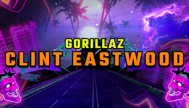 Synth Riders: Gorillaz - "Clint Eastwood" artwork