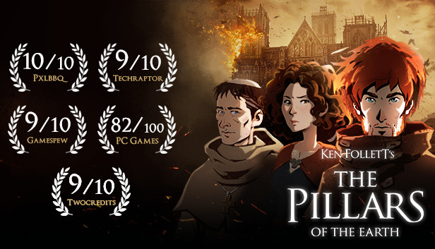 Ken Follett's The Pillars of the Earth artwork