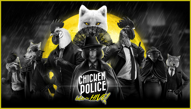 Chicken Police: Into the HIVE! artwork