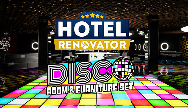Hotel Renovator - Disco Room & Furniture Set artwork