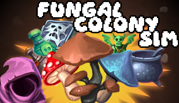 Fungal Colony Simulator artwork
