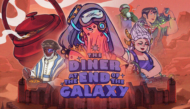 The Diner at the End of the Galaxy artwork