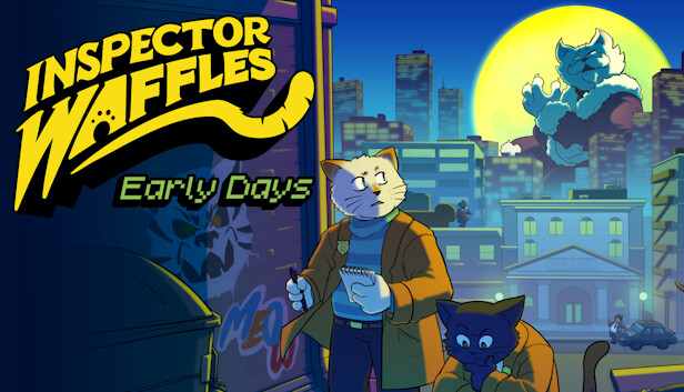 Inspector Waffles Early Days artwork