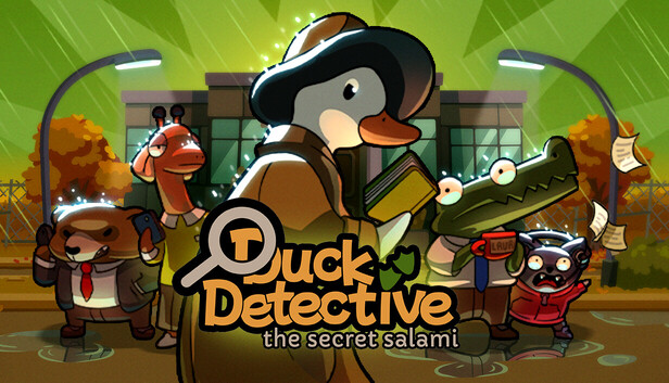 Duck Detective: The Secret Salami artwork