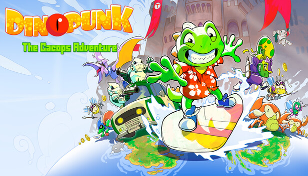 Dinopunk: the Cacops adventure artwork