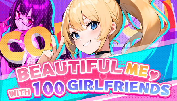 Handsome Me with 100 Girlfriends! artwork