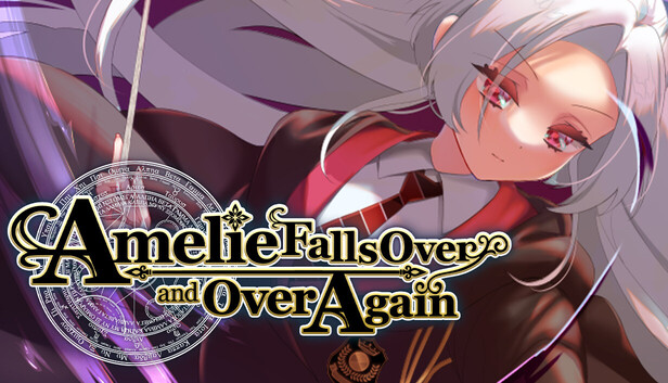 Amelie falls over and over again ~ An endless week in Magic Academy artwork