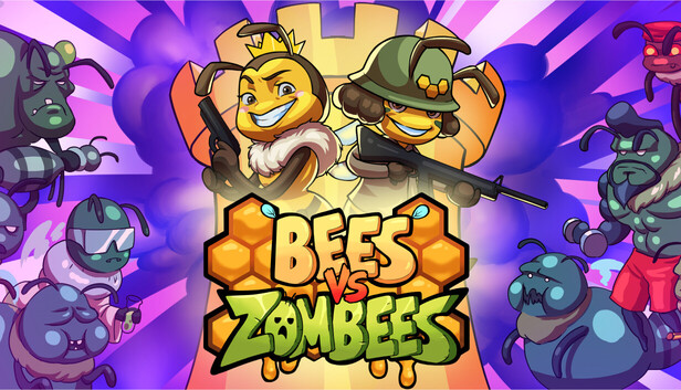 Bees vs Zombees artwork