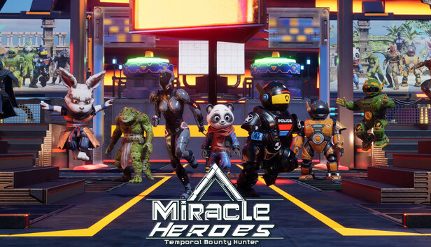 Miracle Heroes: Temporal Bounty Hunter artwork