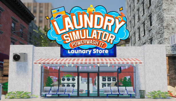 Laundry & Supermarket Simulator artwork
