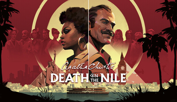 Agatha Christie - Death on the Nile artwork