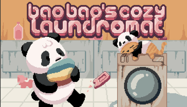 Bao Bao's™ Cozy Laundromat artwork