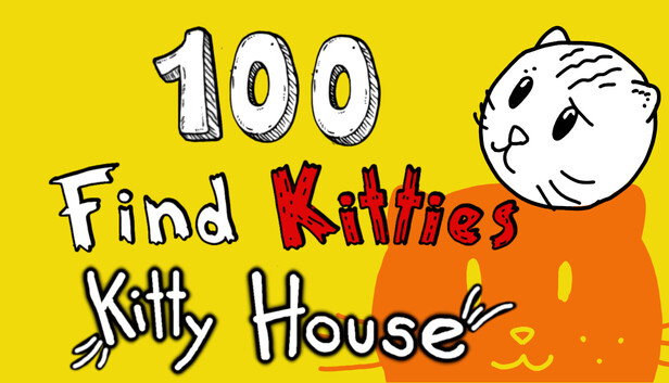 100 Find Kitties: Kitty house artwork