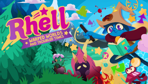 Rhell: Warped Worlds & Troubled Times artwork