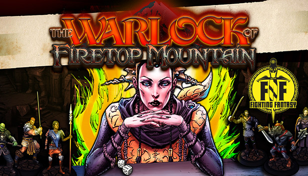 The Warlock of Firetop Mountain artwork