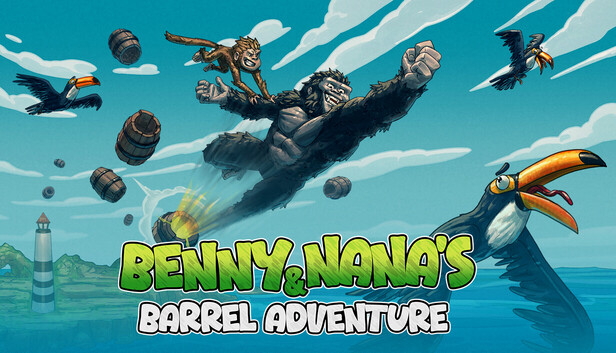 Benny & Nana's Barrel Adventure artwork