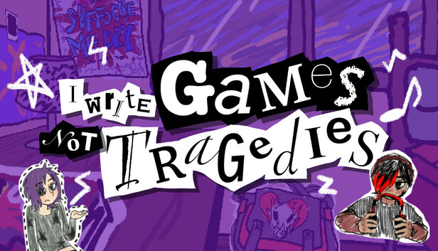 I Write Games Not Tragedies artwork