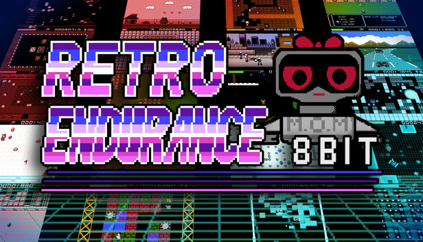 Retro Endurance 8bit artwork